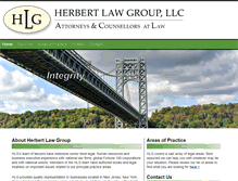 Tablet Screenshot of herbertlawllc.com